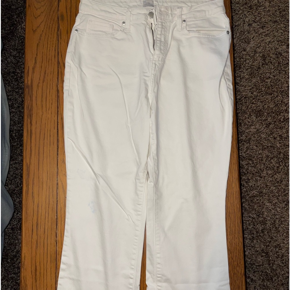White jeans